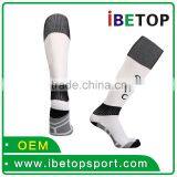 Low MOQ Custom Professional Dryfit Soccer Sport Football Cotton Socks thumbnail-2