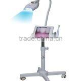 New teeth whitening machine with roller base and big LCD screen