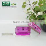 20g 30g 50g Pink Cosmetic Plastic Acrylic Jar for Skincare Cream Bottle thumbnail-2