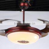 Clear Glass Cover Alterable Light 42'' Lighting Ceiling Fan thumbnail-4