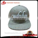 Custom Logo Embroidery Linen Hemp Snapback Hats With Different Types of Snap Back Caps thumbnail-2