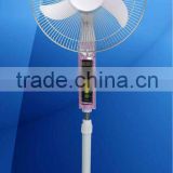 16"Rechargeable stand fan (DC/battery /solor fan)