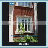 Carved Decorative White Classical Marble Window Frame