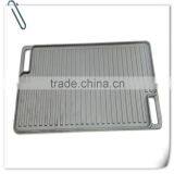 Custom Korea High Quality Best Price Cast Iron Grill Pan With Soft Touch Handle thumbnail-1