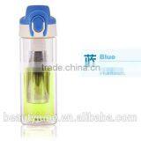 BPA Free Heat-Resistant Sports Bra Glass Water Bottle With Tea Infuser Handles Glass Bottles Hot 2015 thumbnail-3