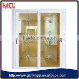 supply pvc plastic interior door and balcony pvc sliding door