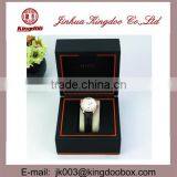 Jinhua Supplier Handmade Rectangular MDF Wooden Watch Box With Flip Lid thumbnail-2