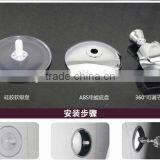 Bathroom Shower Holder Suction Cup Wall Braket [lastic Shower Holder Shower Hinge Plastic Shower Holders thumbnail-3