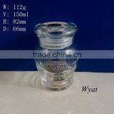 150ml Glass Candle Storage Jar With Airtight Lid SLJb77 thumbnail-1
