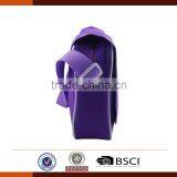 Purple 600D Shoulder Messenger Bags for College Students thumbnail-3