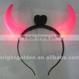 Light up Devil Horn Head Bopper
