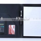Hot sale PVC cover Briefcase series with calculator