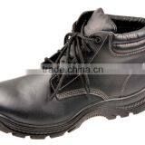 Anti-Puncture PU Injection Slip Suede Leather Safety Boots thumbnail-2