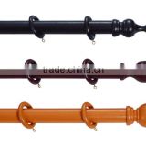 High quality antique decorative wooden curtain rod