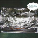 Silicon Oil Coated Aluminum Foil Roll for Barbecue Food thumbnail-1