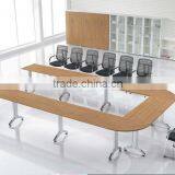 E1 MELAMINE WITH METAL LEG MODERN MEETING TABLE
