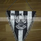 Printed Pennant Flag with Fringe