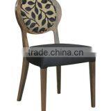 Modern Used Restaurant Dining Chairs Rubber Wood Frame HDC1293 thumbnail-6