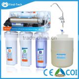 Best Price 6 stages water filter reverse osmosis system China with uv sterilizer purifier ro machine for home