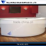 Acrylic Solid Surface Office Reception Table Models,Salon Reception Desk,Small Reception Desk