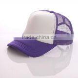 Sublimation Black White Foam Mesh Trucker Cap Quality Choice thumbnail-5