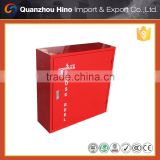 Fire resistant extinguisher cabinet made from fire-proof material