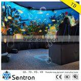 7D Theater 6 Seats Hydraulic Platform for Amusement Park Ride 7D Cinema Box thumbnail-3