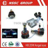 NSSC Error Free h8 20w Angel Eyes E39 Ring