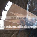 Laminated Clear Plastic Bopp Bag With Header and Self Adhesive Flap