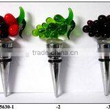 Hand Made Glass Bottle Stopper thumbnail-1