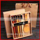 Brown Kraft Paper Box for Tableware Packing Wholesale