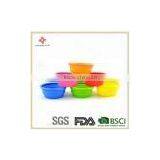 Collapsible Plastic Tableware Bowl for Dog Pet thumbnail-3