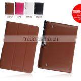 Magnetic Designer Premium Stand Leather Case Cover for Huawei Mediapad 10 Fhd Tablet+SCREEN GUARD thumbnail-1