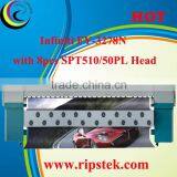 Guangzhou SPT510/50PL Print Head 3.2meter Infiniti/Challenger FY-3278N Flex Banner Solvent Printing Machine thumbnail-5