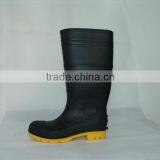 Men PVC Work Boots With Steel-toe Factory