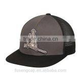 100% Cotton 6 Panel Custom Baseball Cap Adjustable Performance Hat