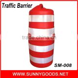 roadway safety barrier traffic plastic drums