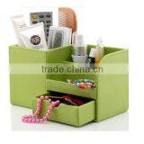 Pretty Leather Drawer Storage Box for Women