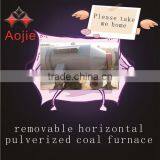 removable pulverized burning coal in furnace