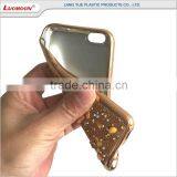 Colored Stone Bright Diamond Electroplating Tpu Back Case Cover for Huawei Honor 4c 3c p8 Lite thumbnail-3