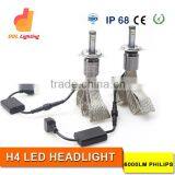 Auto Parts H4 Led Headlight and h1 h3 H11 h7 Led Headlight Bulbs 9005 9006 880 Auto Car Led Headlight