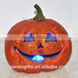 oblate pumpkin with LED on the bottom