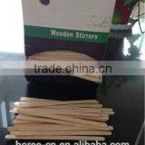 Food Grade Bamboo Wooden Tea Coffee Sticks Stirrers Wholesale