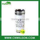 Double Wall Stainless Steel Paper Mug