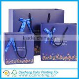 Christmas Holiday Paper Gift Store Packaging Shopping Bag