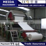 Certificated Supplier Toilet Tissue Making waste paper recycling plant With Long Term After Sale