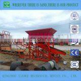 Prices of 100cbm Mobile Sand Drum Screening Machinery Sale
