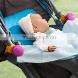 J342 Straight Stroller Clip Small Summer Sun Umbrella for Baby thumbnail-1