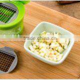 Cy283 Mini Multifunction 2 Stainless Steel Blades Garlic Press Chopper Mincer thumbnail-5