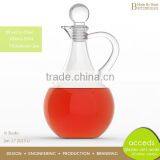 Hand Made Stylish Clear Pyrex Glass Jug / Drinking Jug thumbnail-6